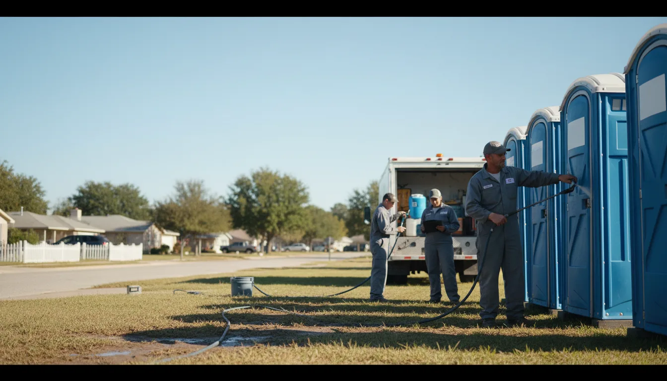 Long-Term Portable Toilet Rental in Morriston, FL near me